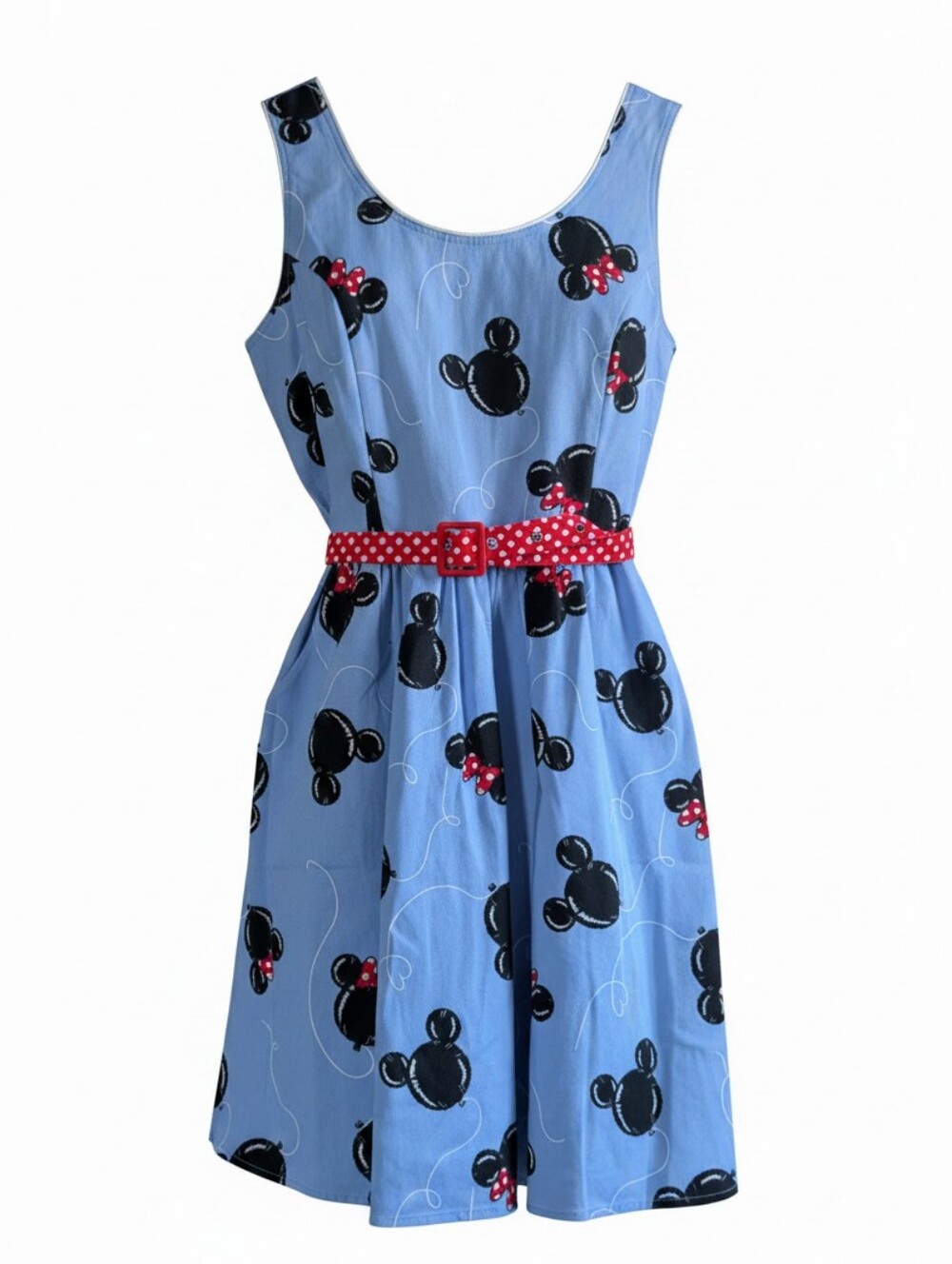 Stitch Shoppe Loungefly Minnie Mickey Balloon Dress NEW Size Medium Pin Included